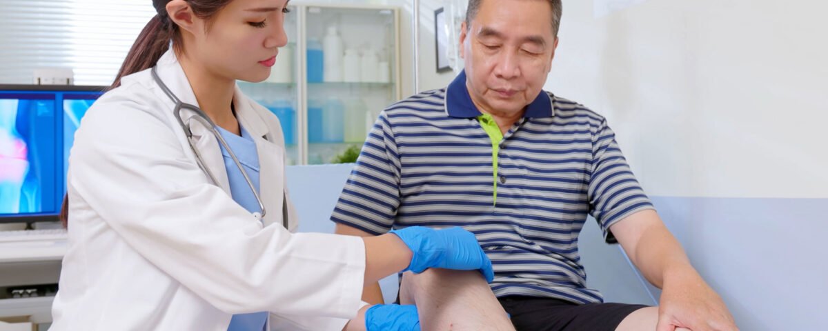 Image showcasing minimally invasive knee treatments