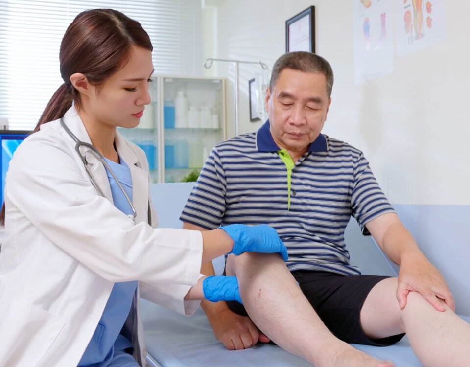 Image showcasing minimally invasive knee treatments