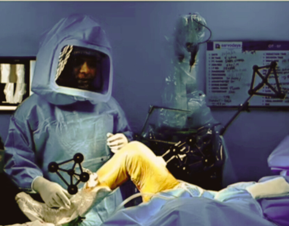 High-precision robotic-assisted joint replacement surgery